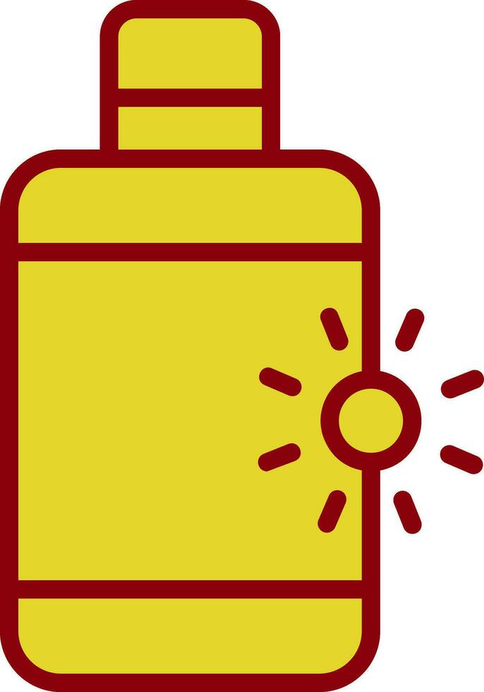 Sunscreen  Vector Icon Design