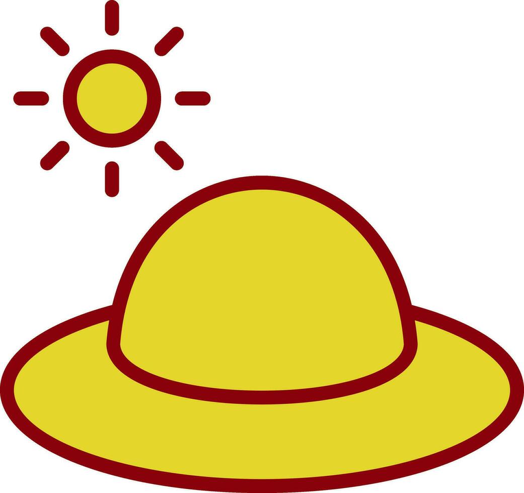 sombrero vector icono diseño