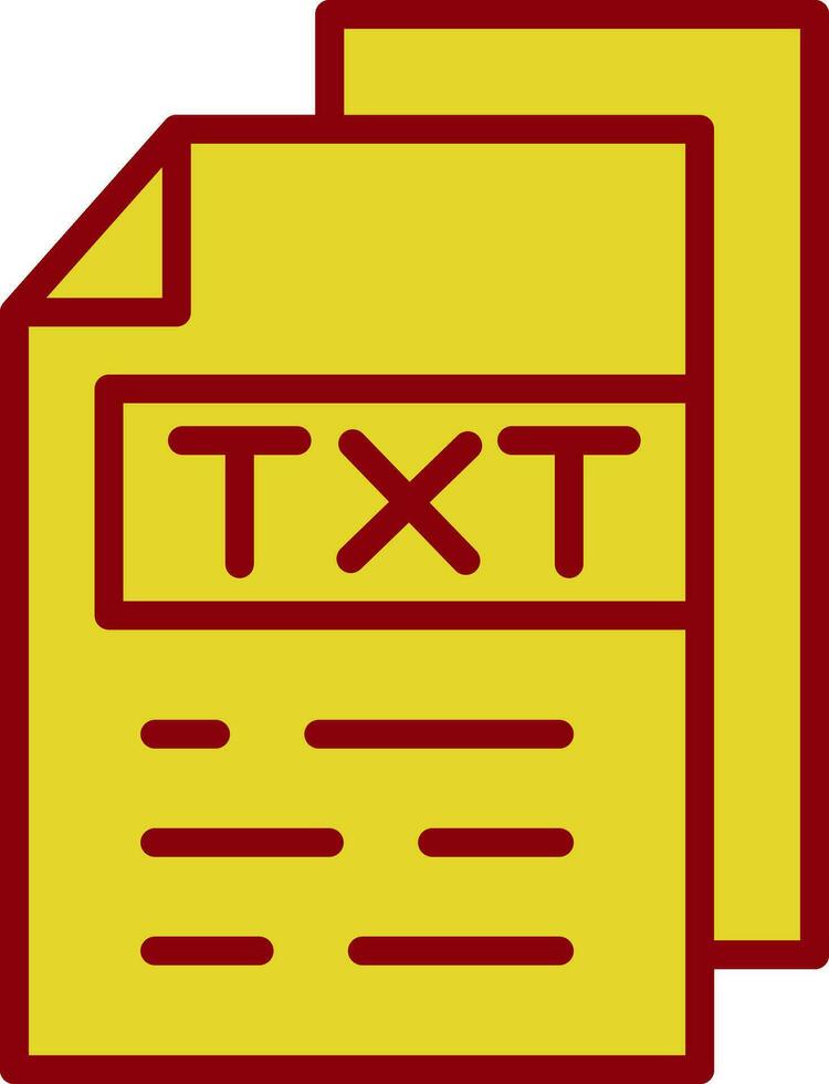 Txt  Vector Icon Design