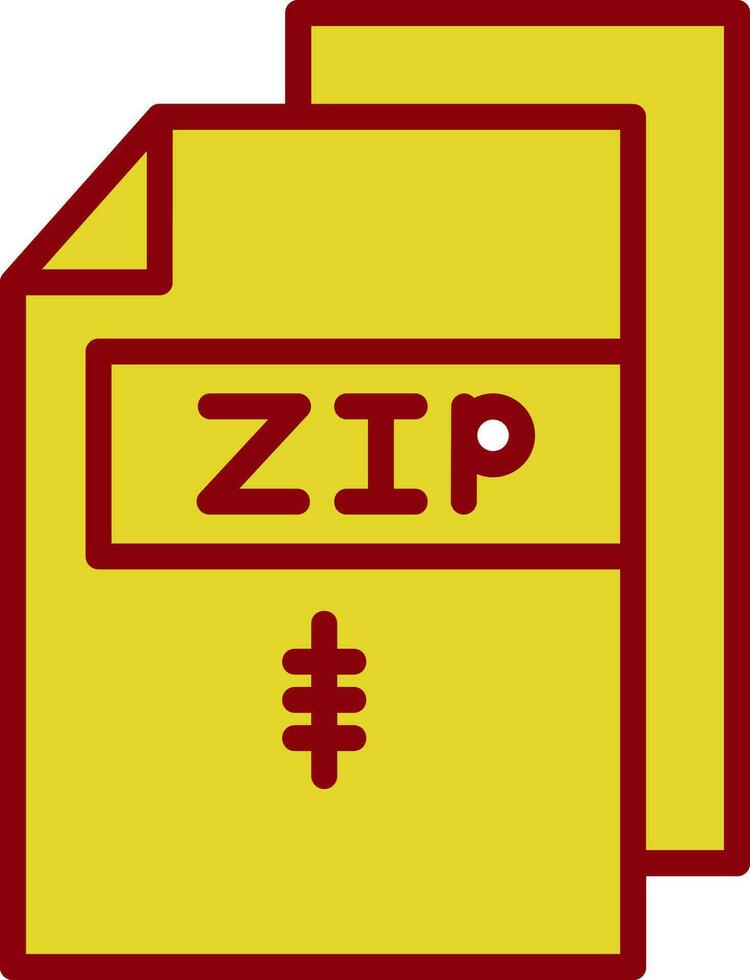 Zip  Vector Icon Design
