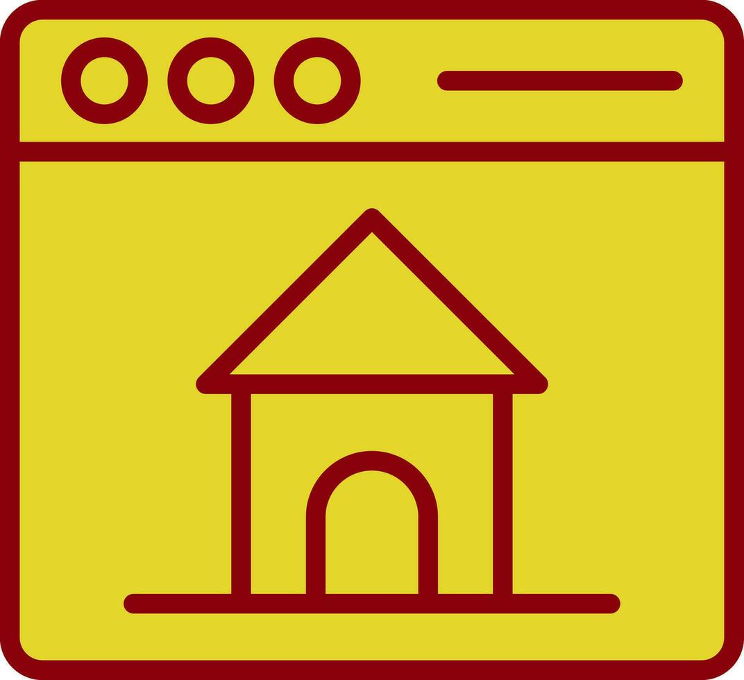 hogar vector icono diseño