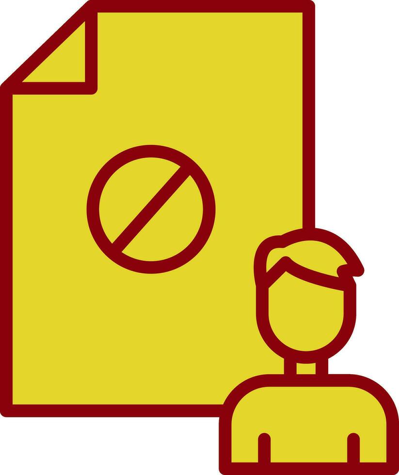 Termination Vector Icon Design