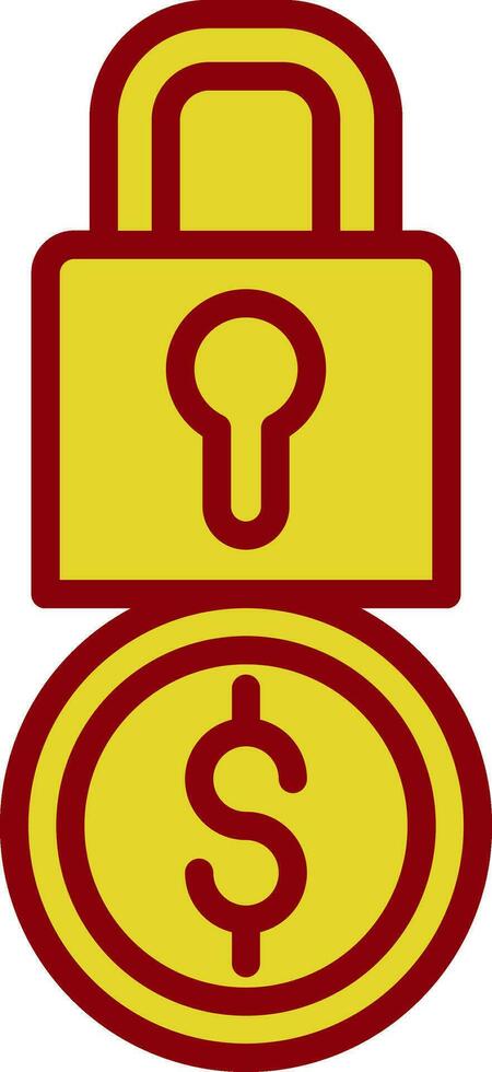 Locked Vector Icon Design