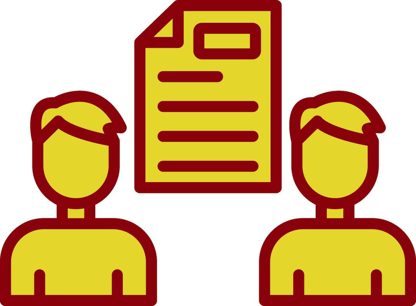 Contract Vector Icon Design