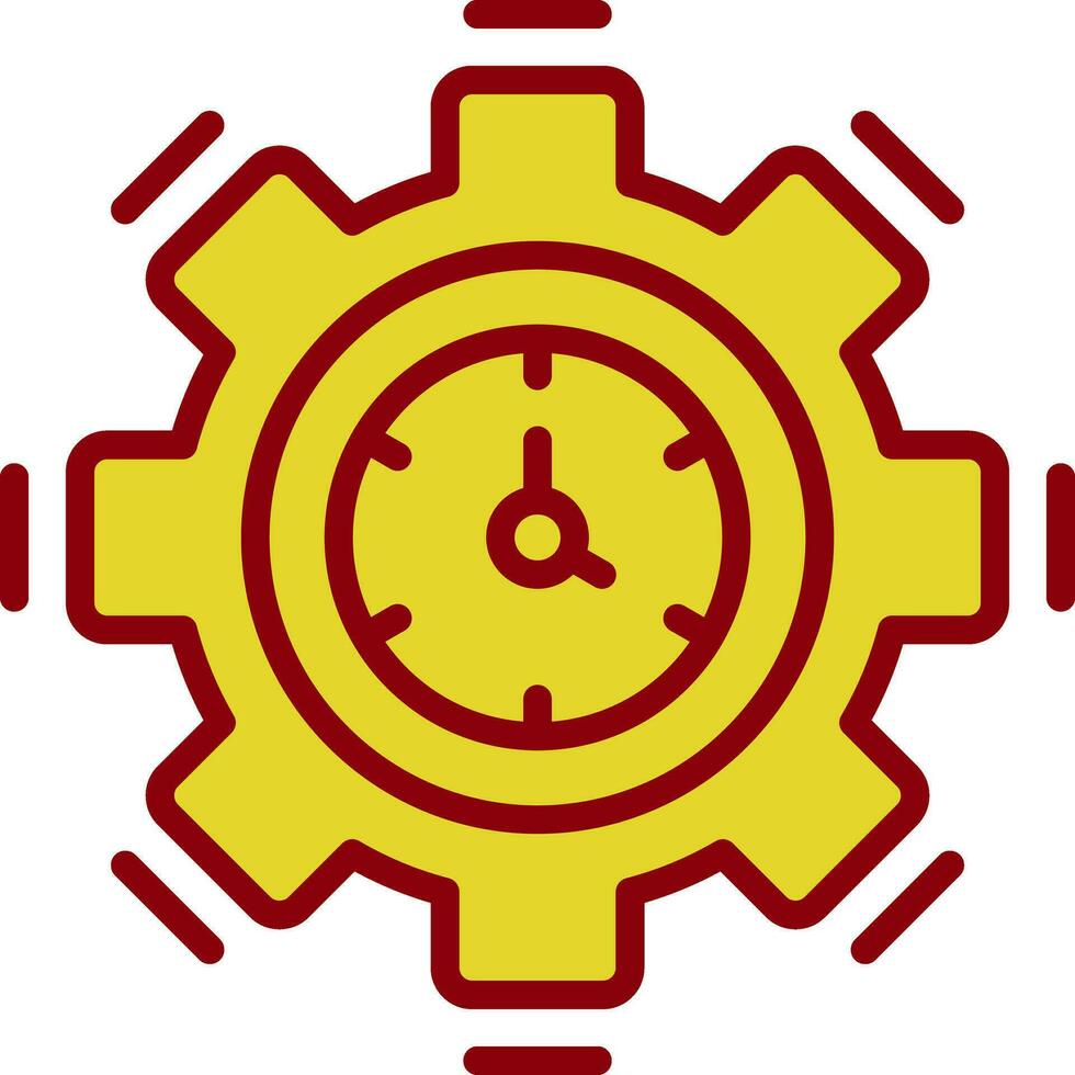 diseño de icono de vector de tiempo