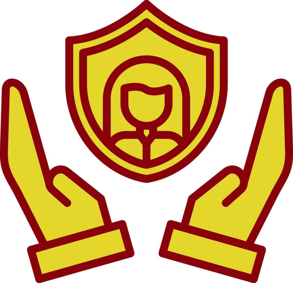 Personal Security Vector Icon Design