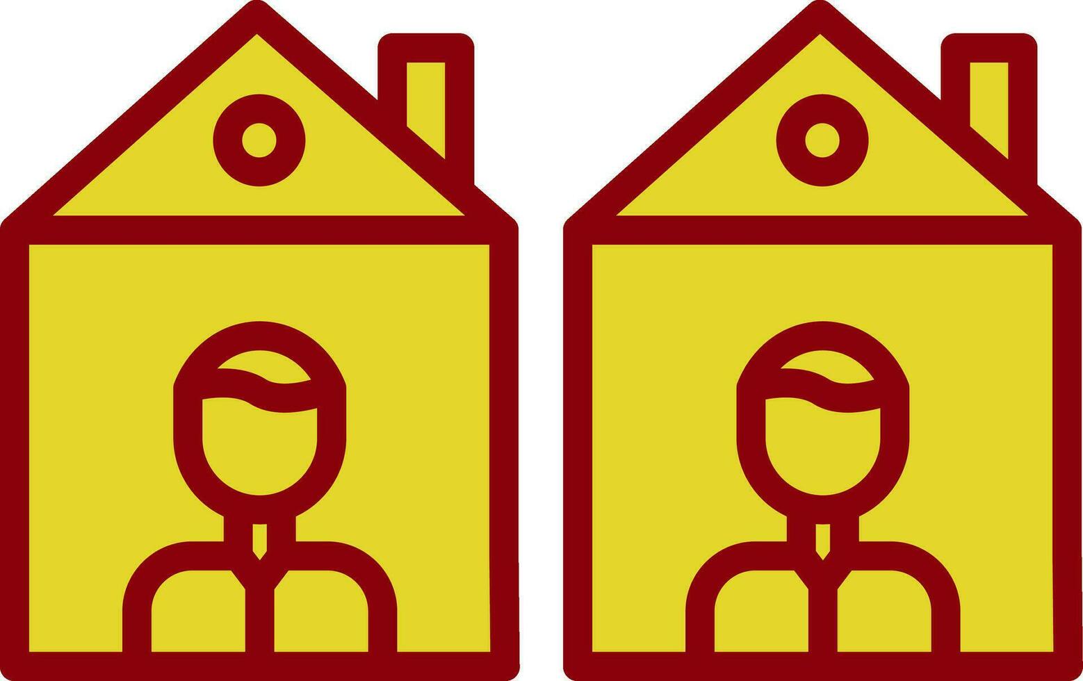 Isolation Vector Icon Design