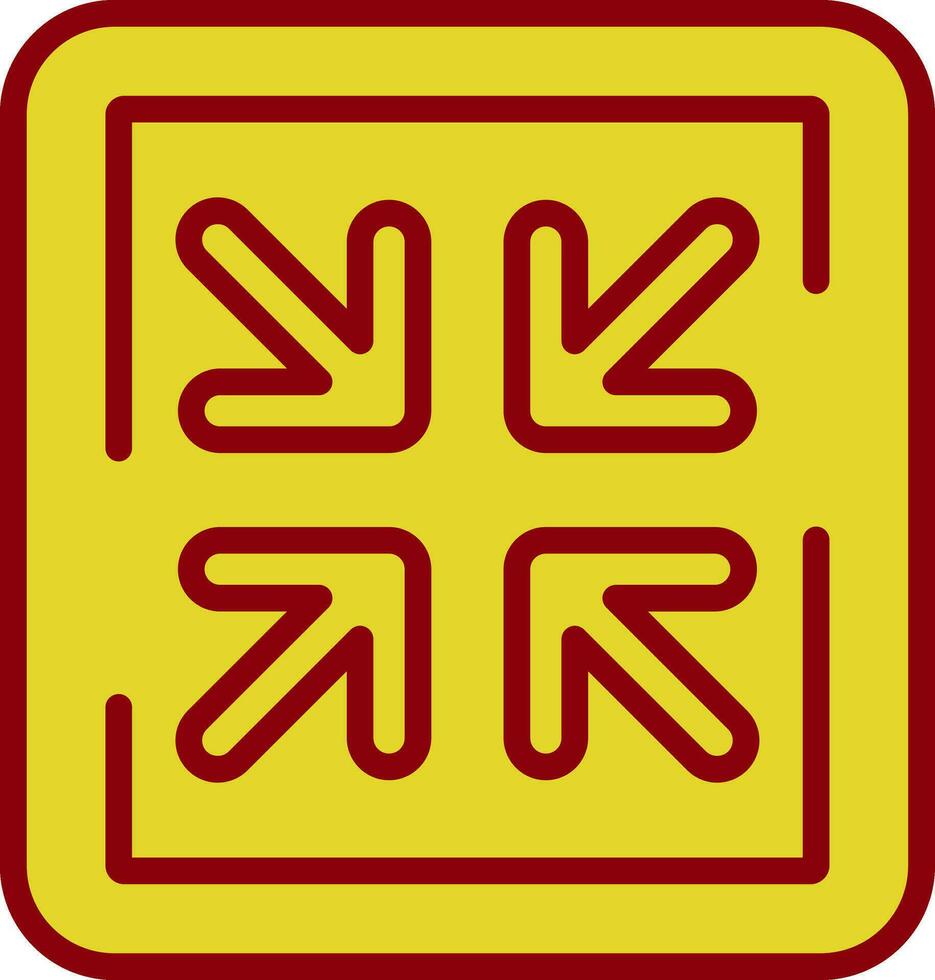 Shrink Vector Icon Design