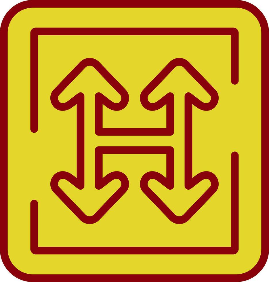 Junction Vector Icon Design
