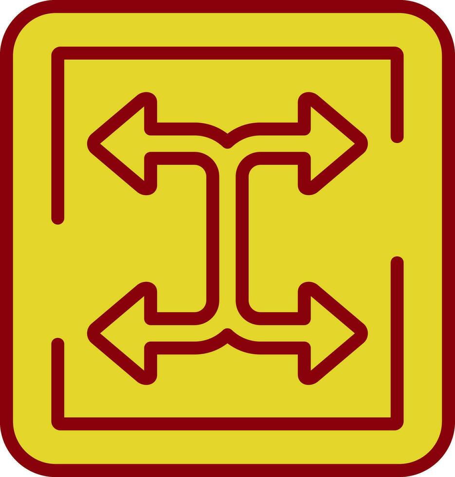 cruzar símbolo vector icono diseño