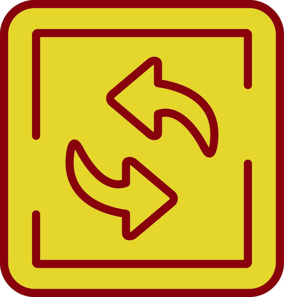 Rotate Arrow Vector Icon Design