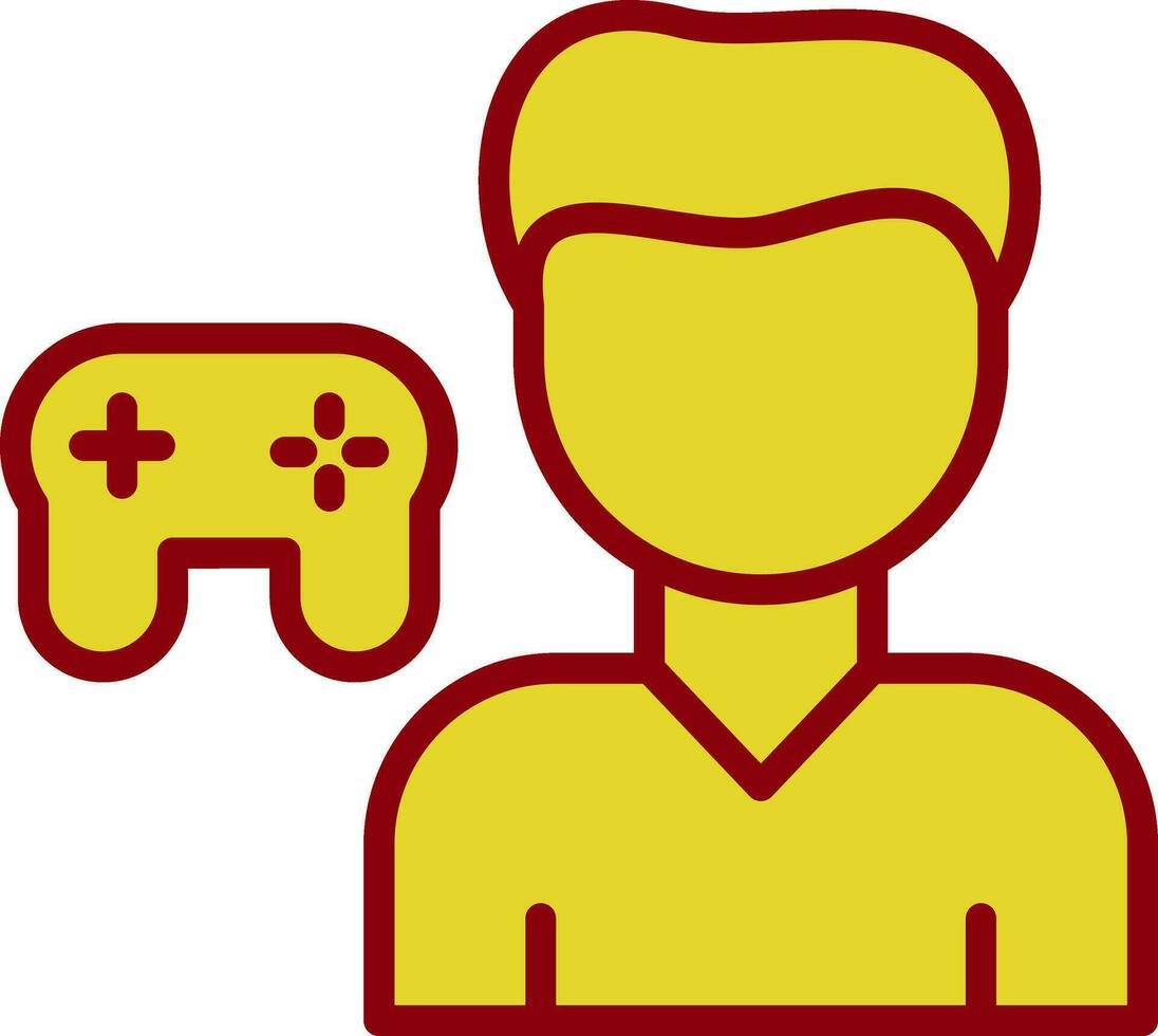 Gamer Vector Icon Design