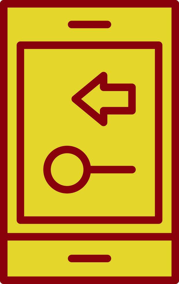 Swipe Vector Icon Design