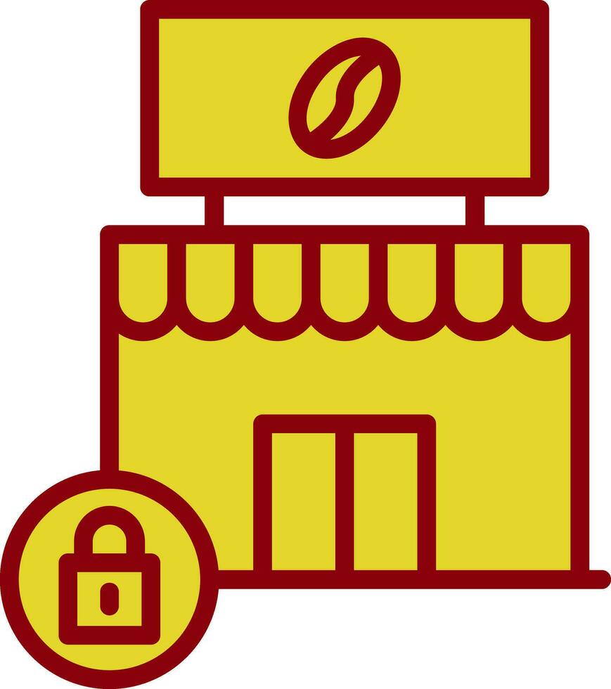 Closed Vector Icon Design
