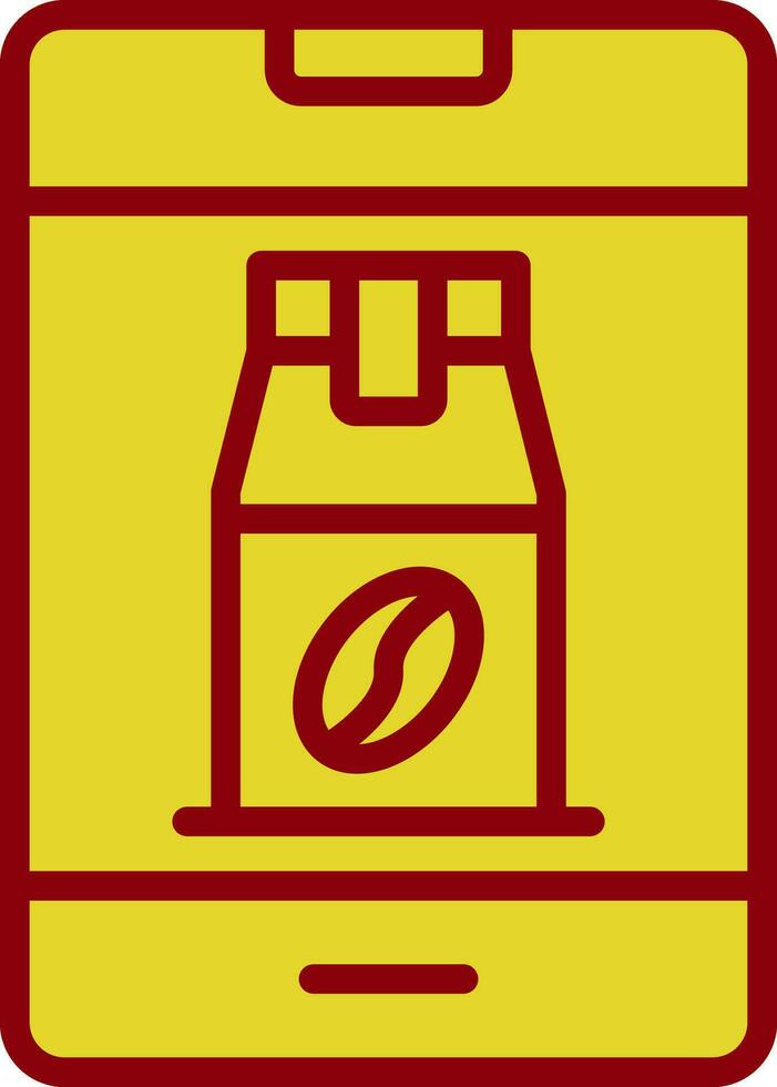 Online Shopping Vector Icon Design