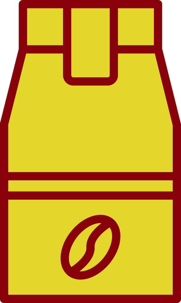 Coffee Pack Vector Icon Design
