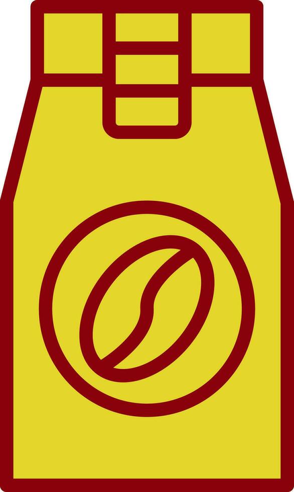 Coffee Pack Vector Icon Design