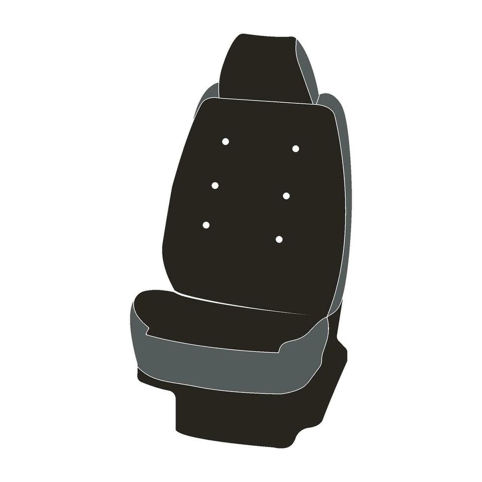 Car seat icon vector