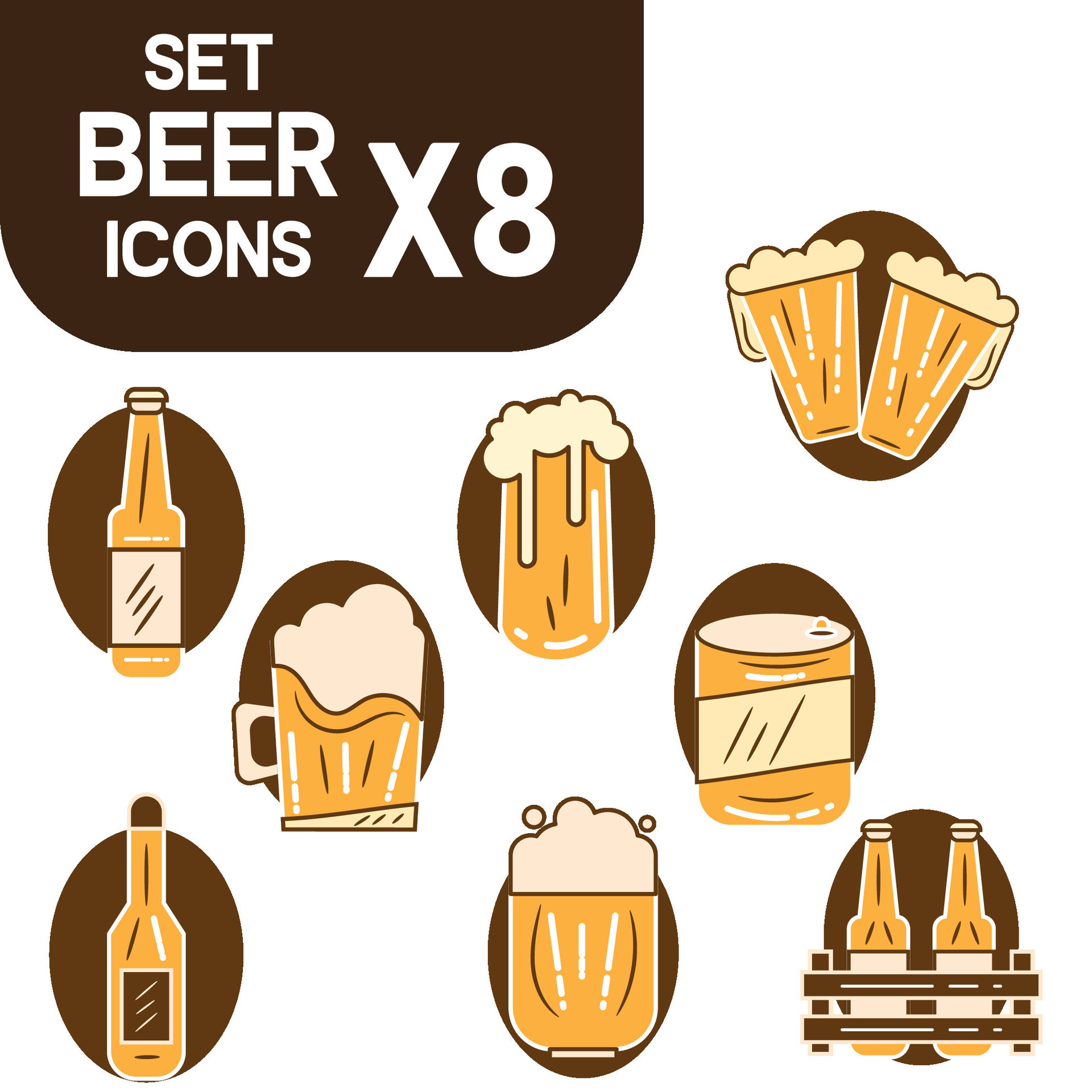 Set Of Colored Beer Icons Vector Illustration 26261117 Vector Art At set-of-colored-beer-icons-vector-illustration-26261117-vector-art-at
