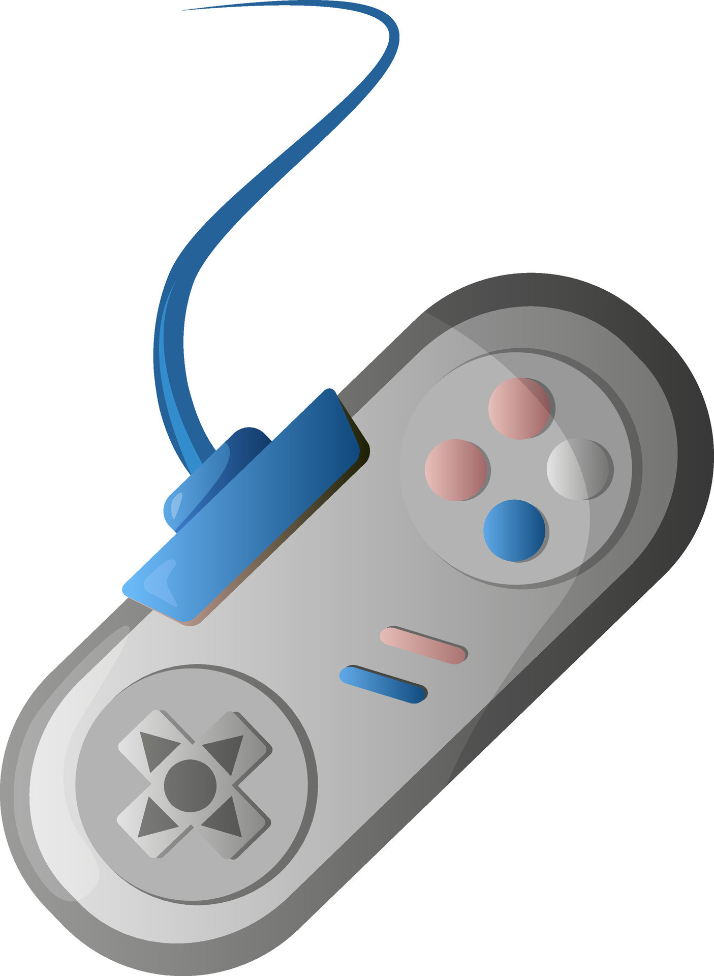 Illustration retro Gaming Controller