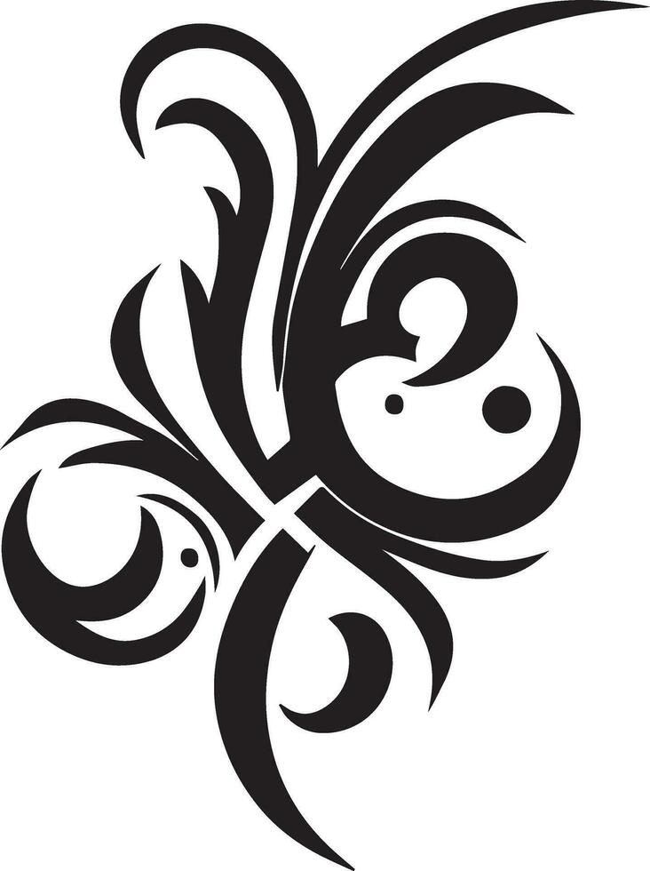 Tribal tattoo design vector illustration