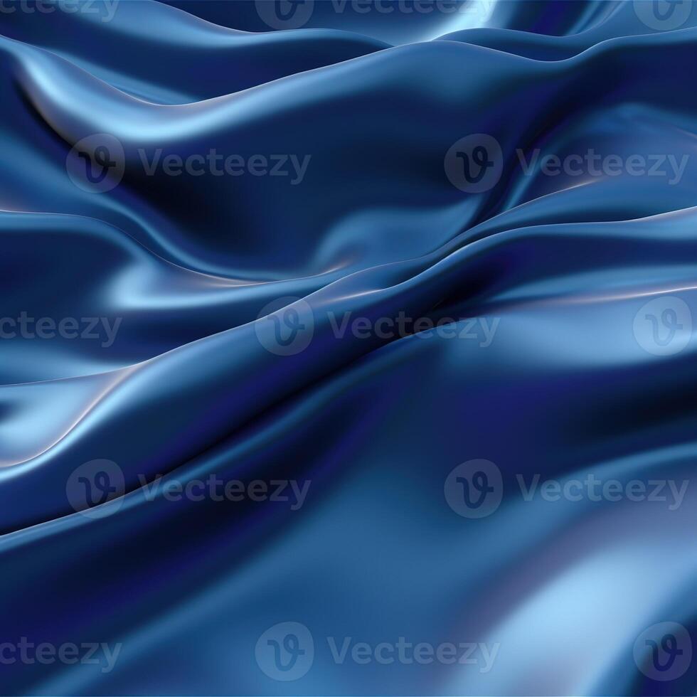 Background with silk. Smooth wave cloth background High resolution. AI
