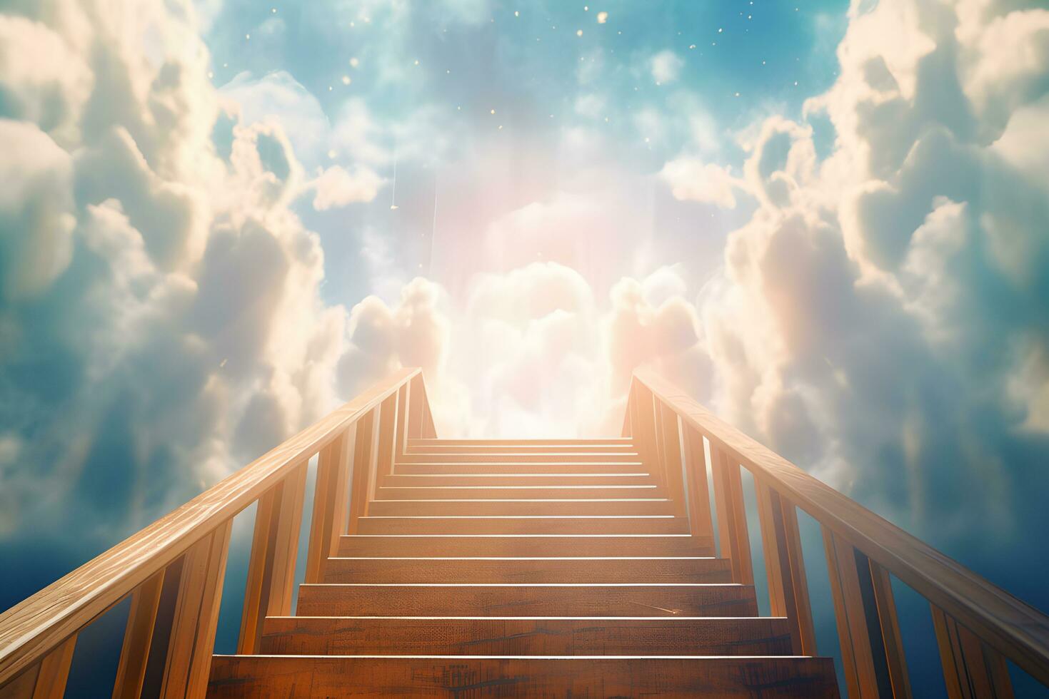 Cloud Stairway Heaven Image & Photo (Free Trial)