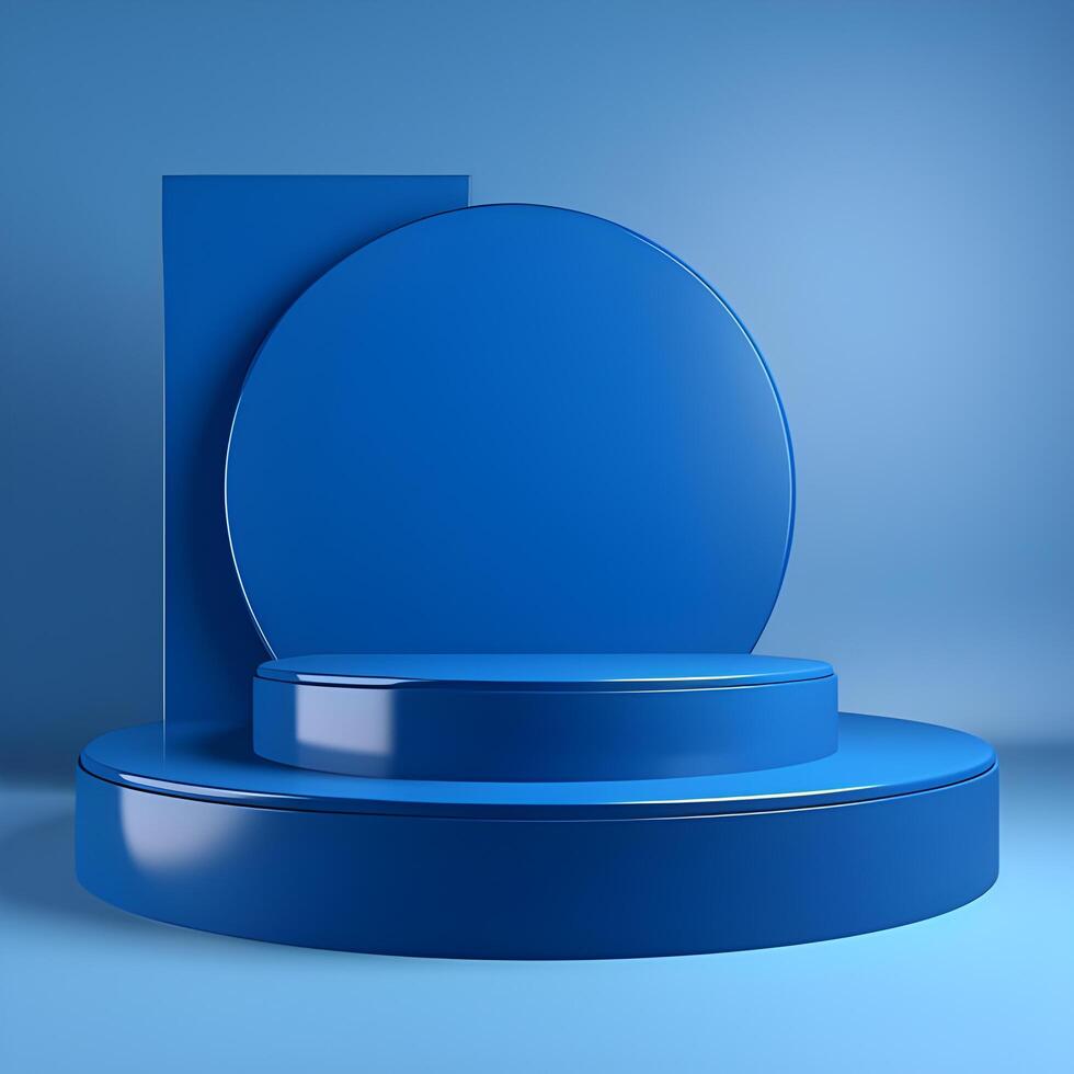 Product Display minimal style with plane Background. photo