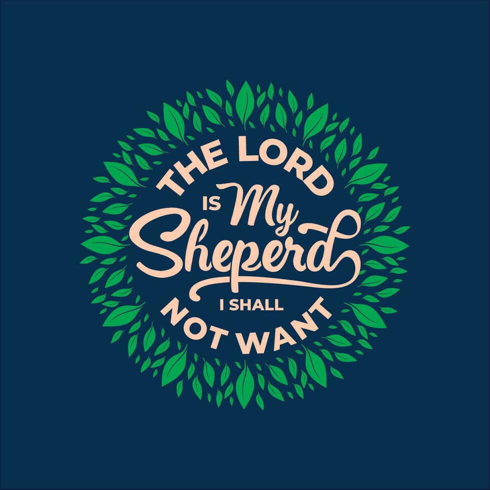 Vector Motivation Lettering Hand Drawn Quote Greeting Card Leaf
