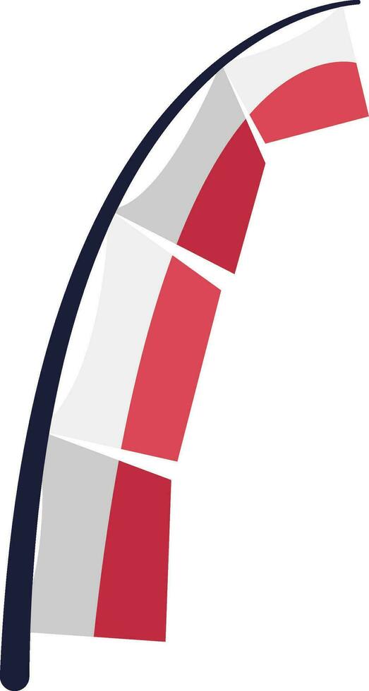 Flagpole 2 Illustration vector