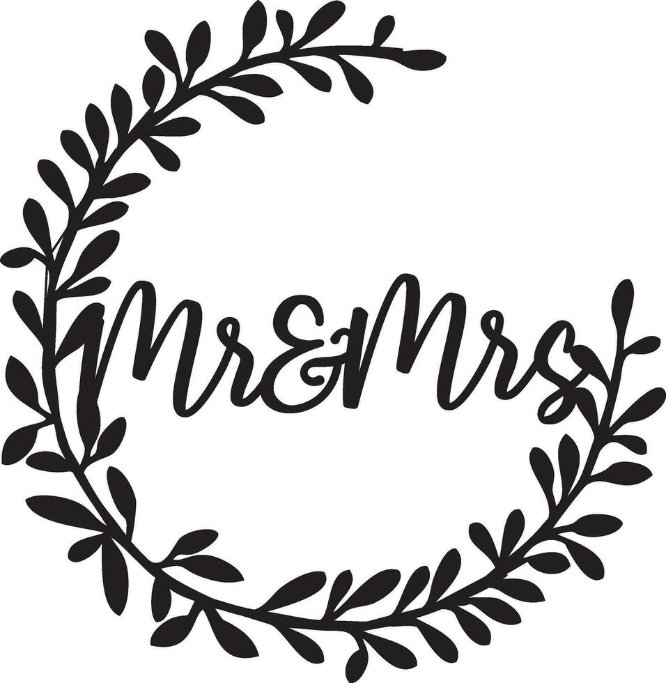 Vector Topper MrMrs