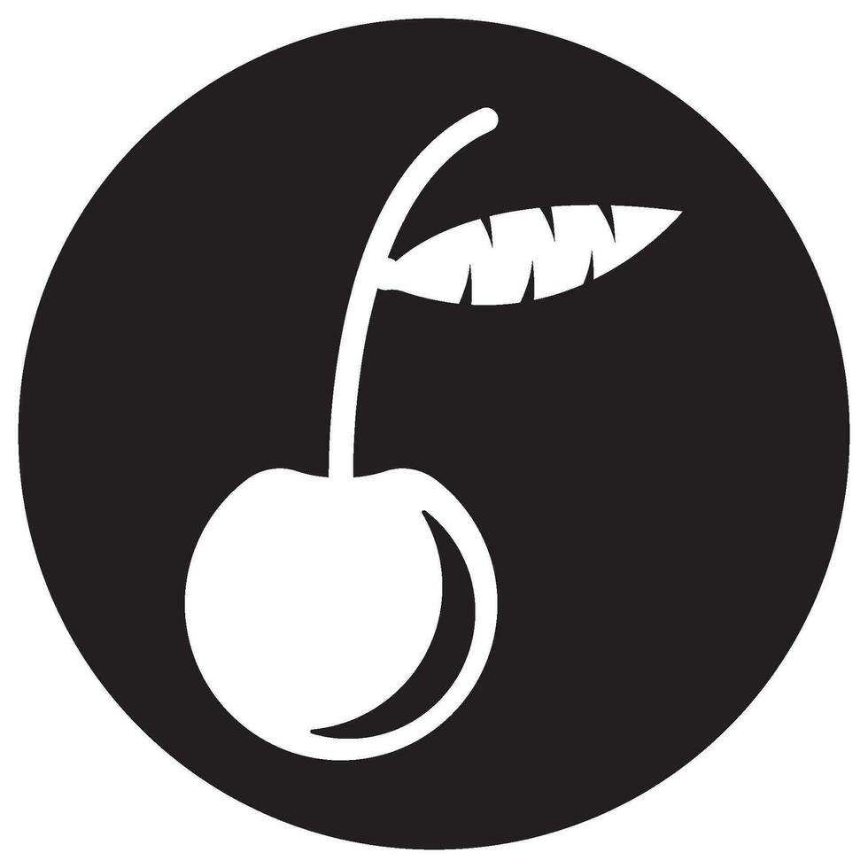 cherry icon vector