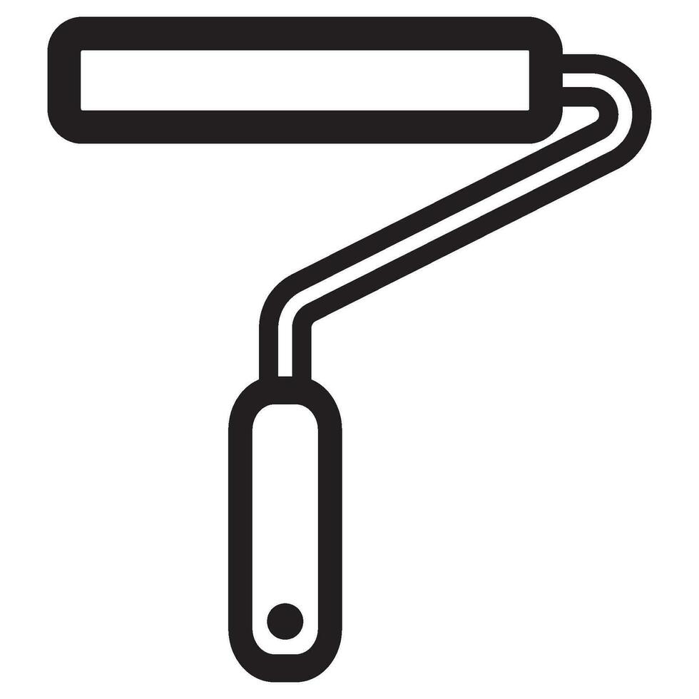 roller icon vector
