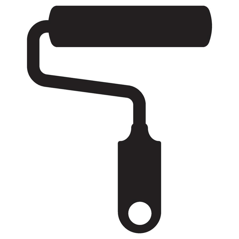 roller icon vector