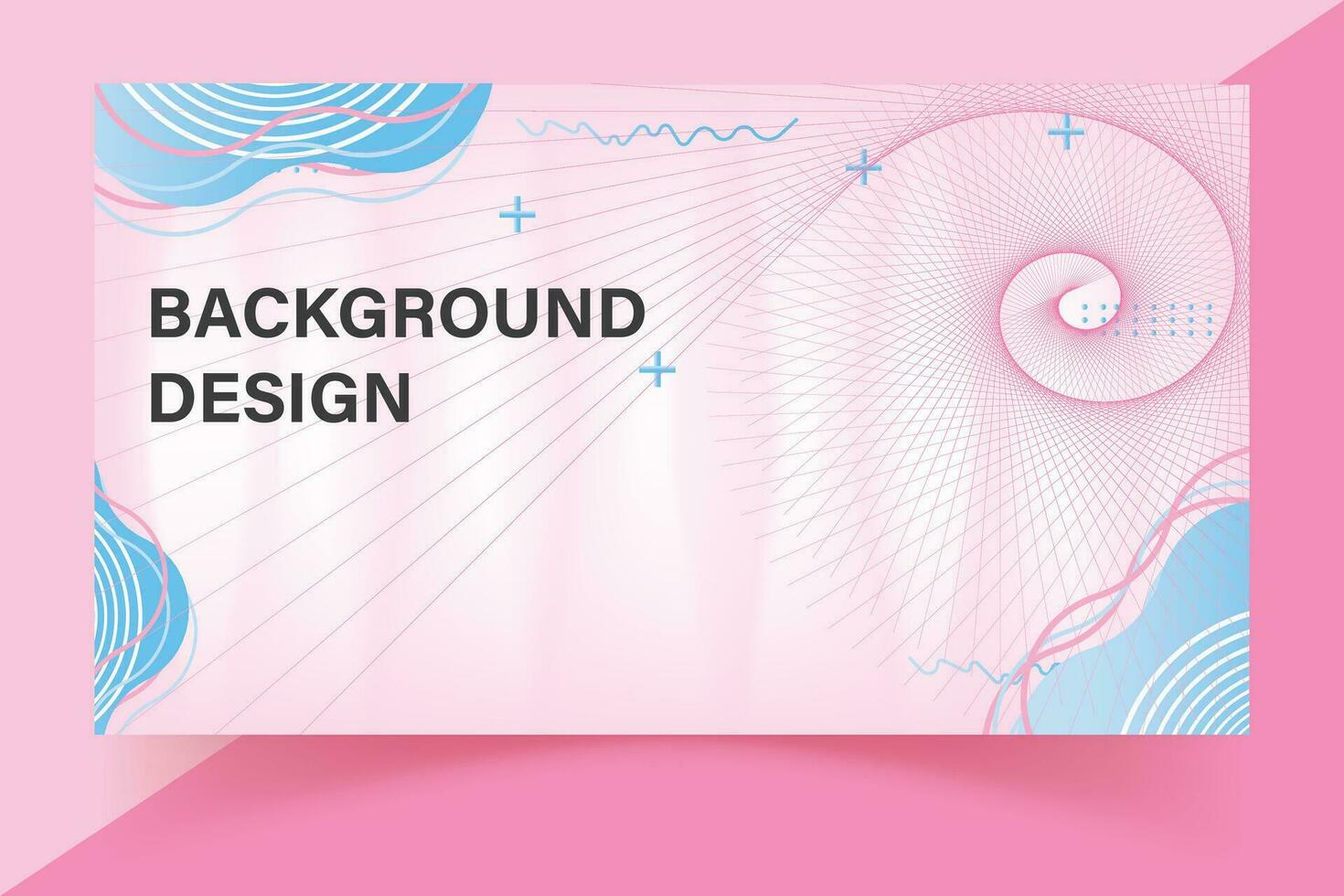 Abstract background, Abstract colorful gradient banner vector template, Design with liquid shape, pink background vector, Colorful template banner with gradient color