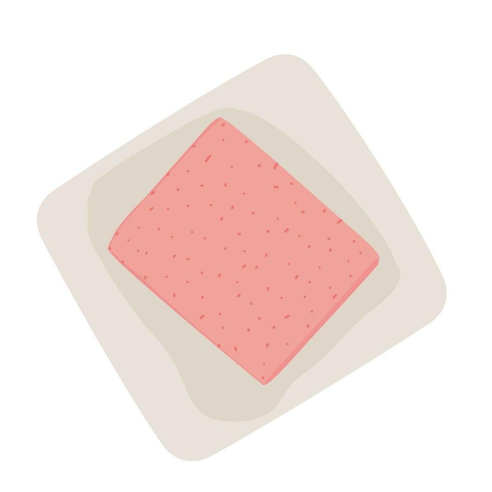 soap bar homemade natural vector illustration