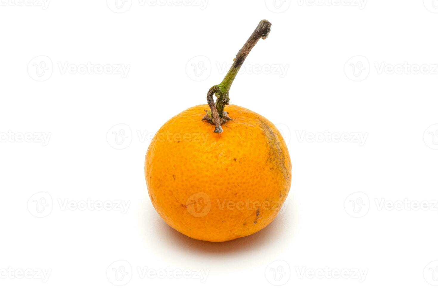 Orange isolated. Shantang Orange on white. Shantang Burmese Orange on white background. photo