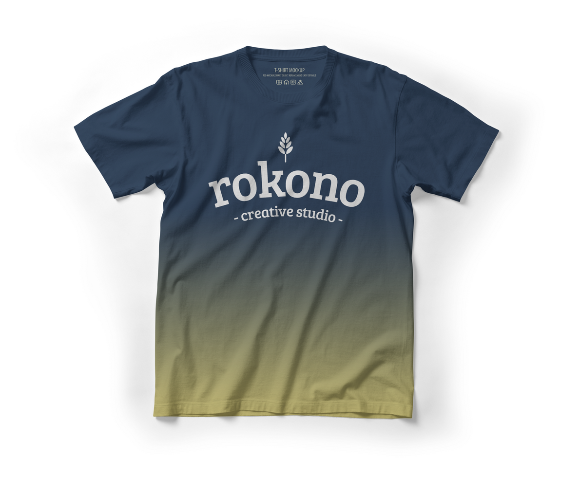 Realistic T-Shirt mockup template psd
