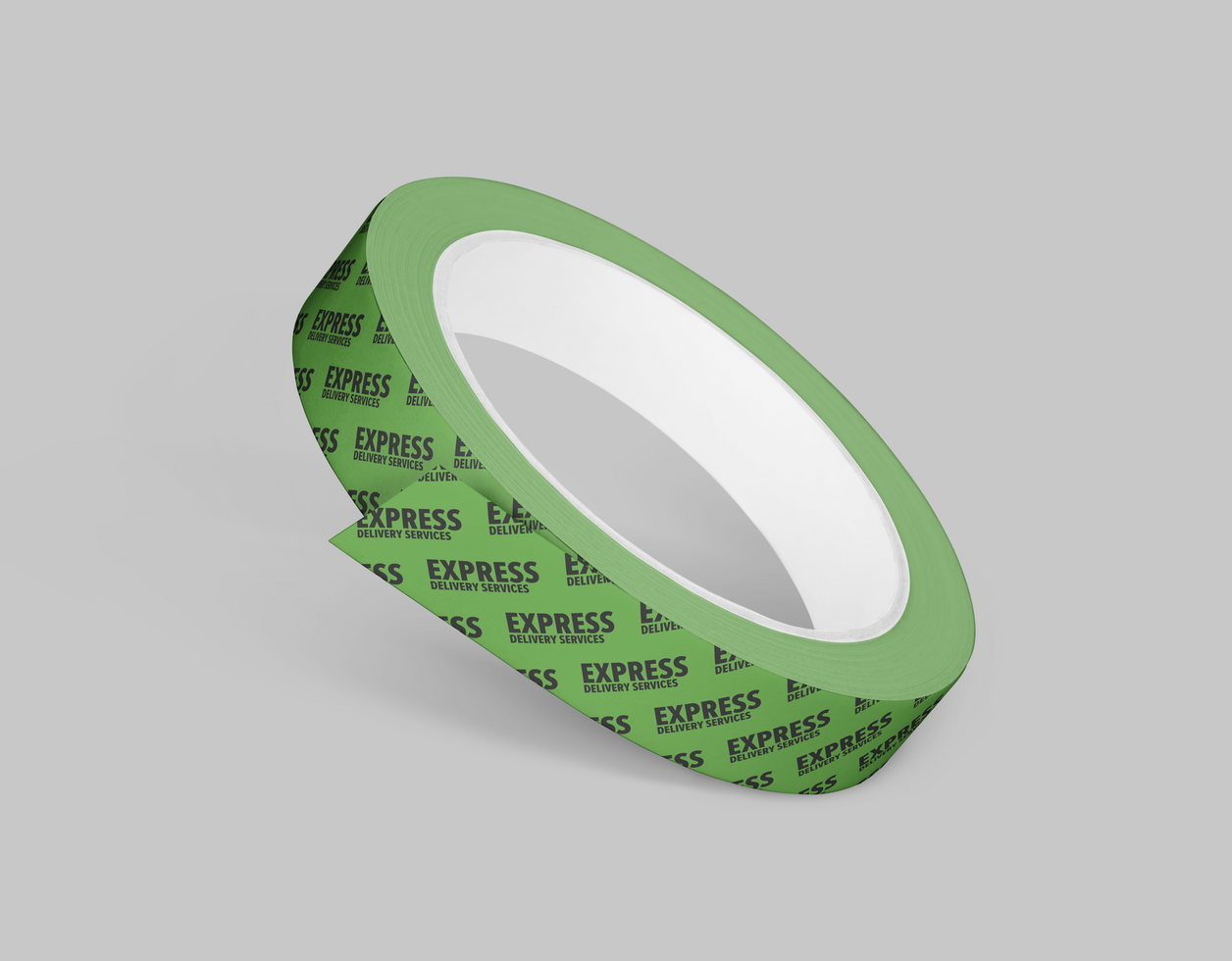Duct Tape Mockup Template psd