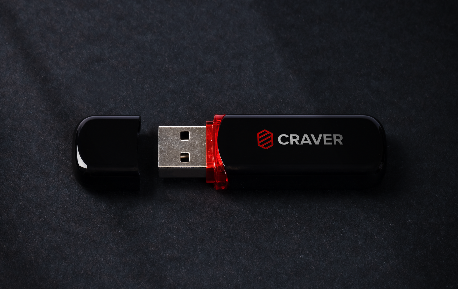 Flash drive or USB stick mockup template psd