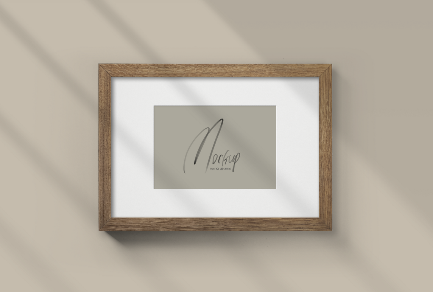 Photo frames mockup psd