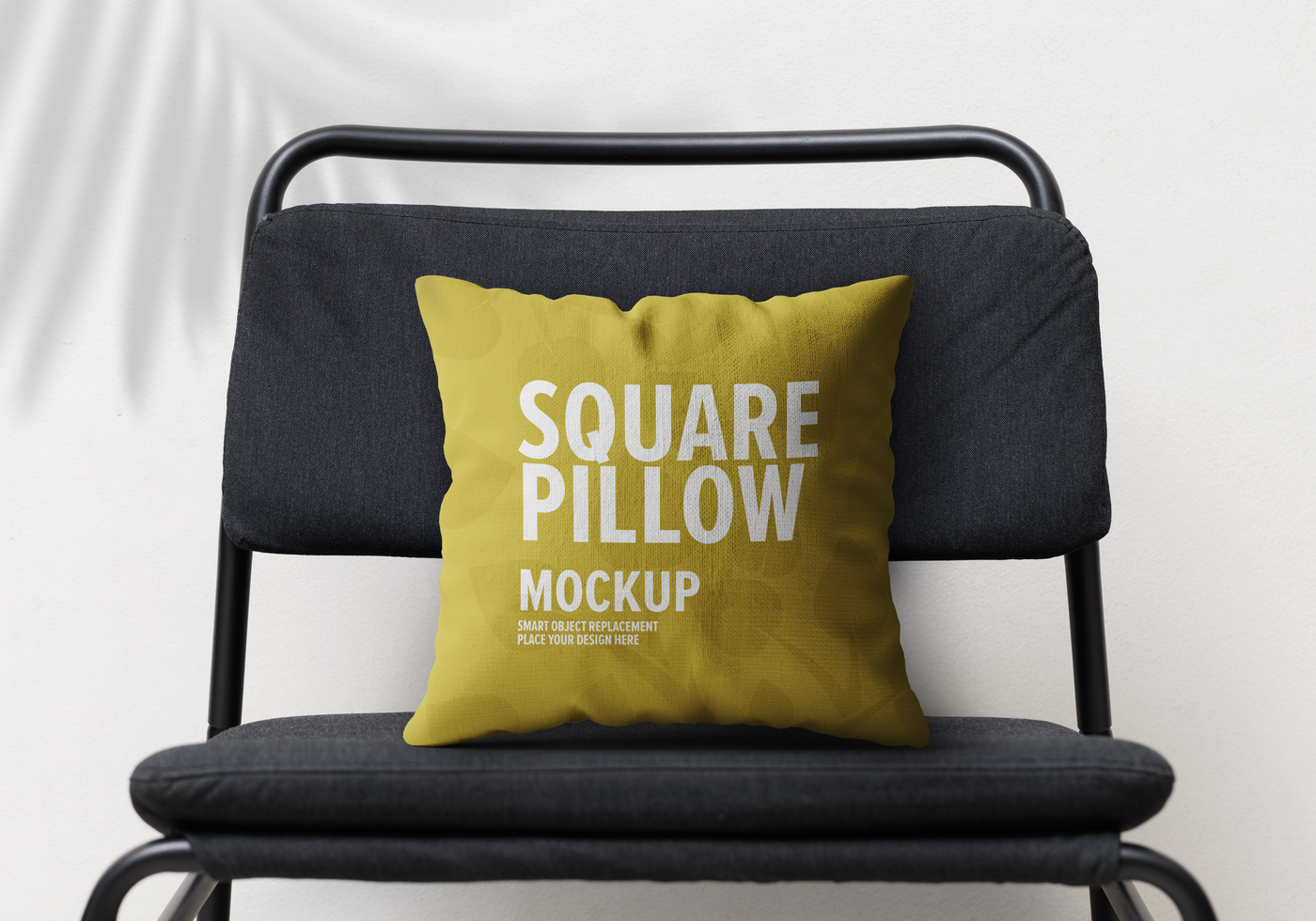 Square Pillow Mockup psd