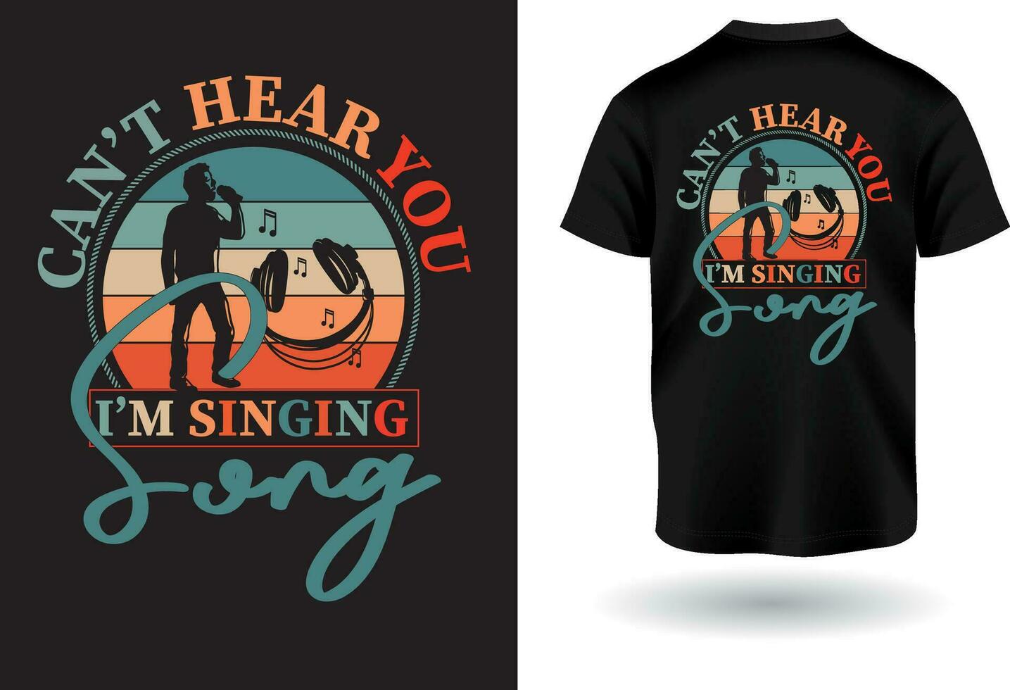 T- shirt design concept. vector