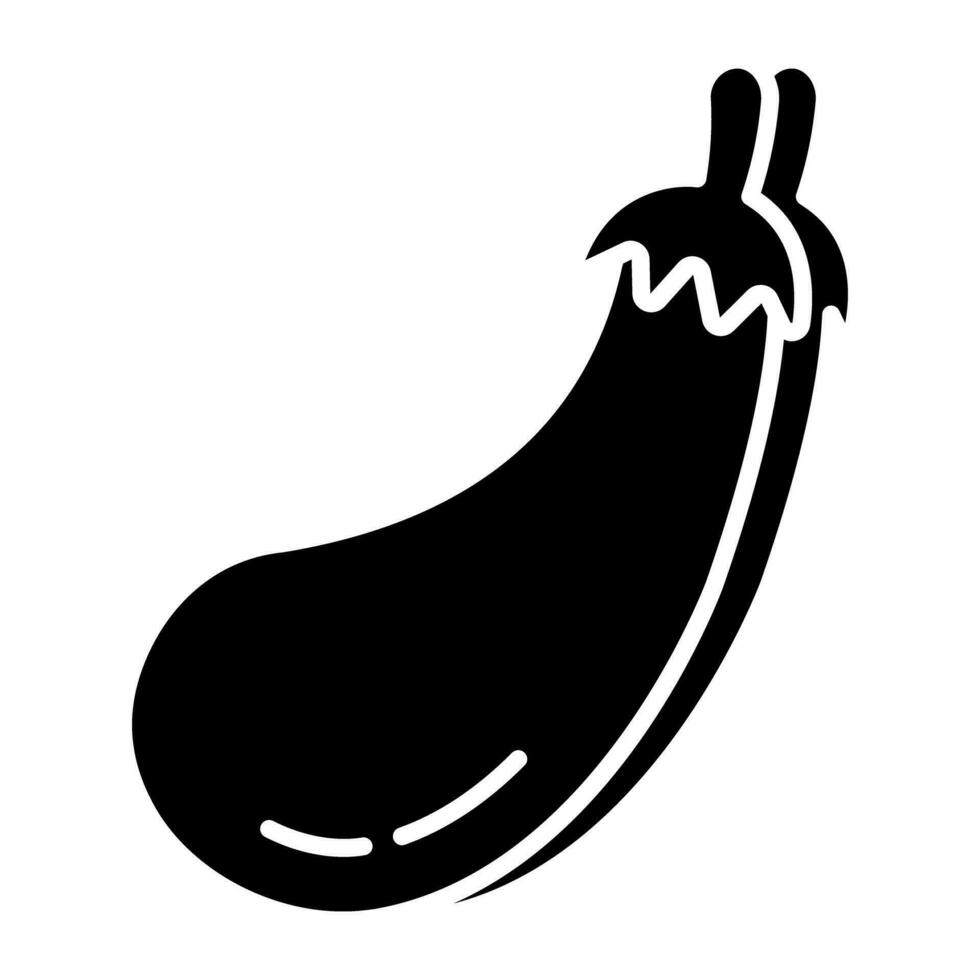 Premium download icon of brinjal vector