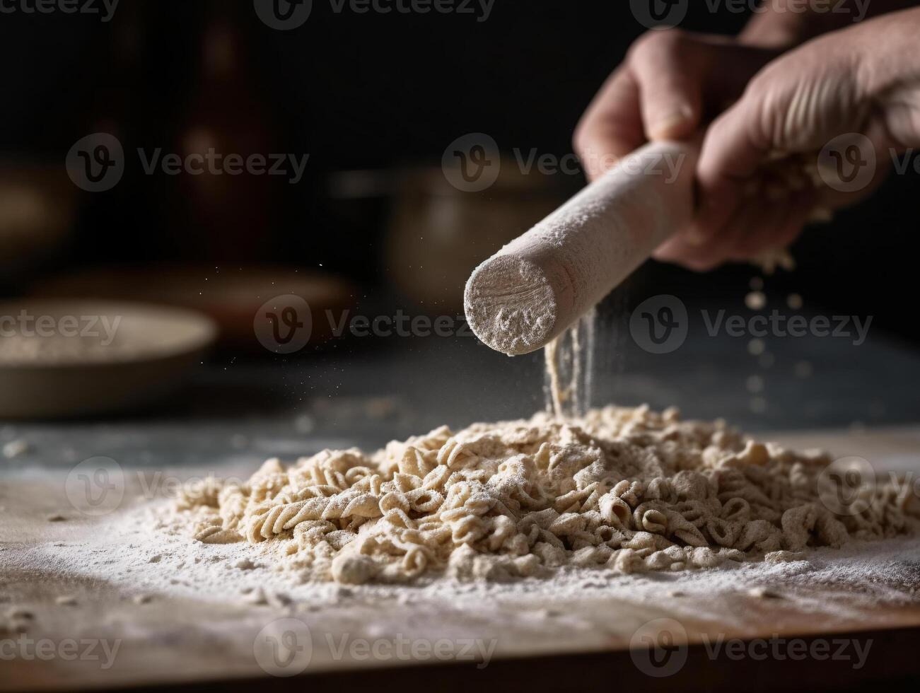 From Flour to Feast - The Delicate Process of Pasta Making - photo