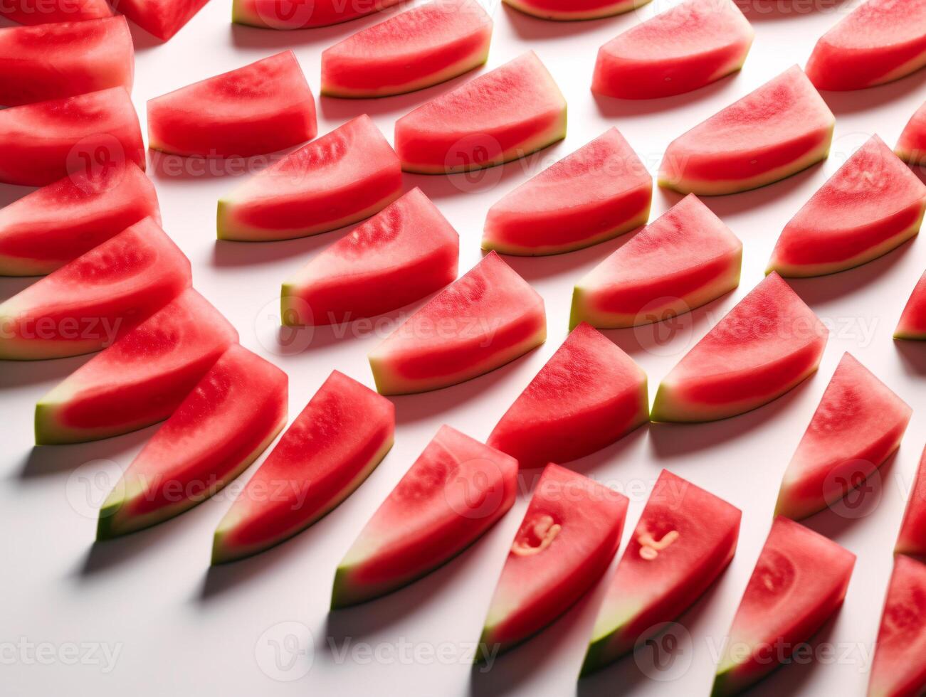 Modern and Clean - A Hasselblad Shot of Watermelon Slices - photo