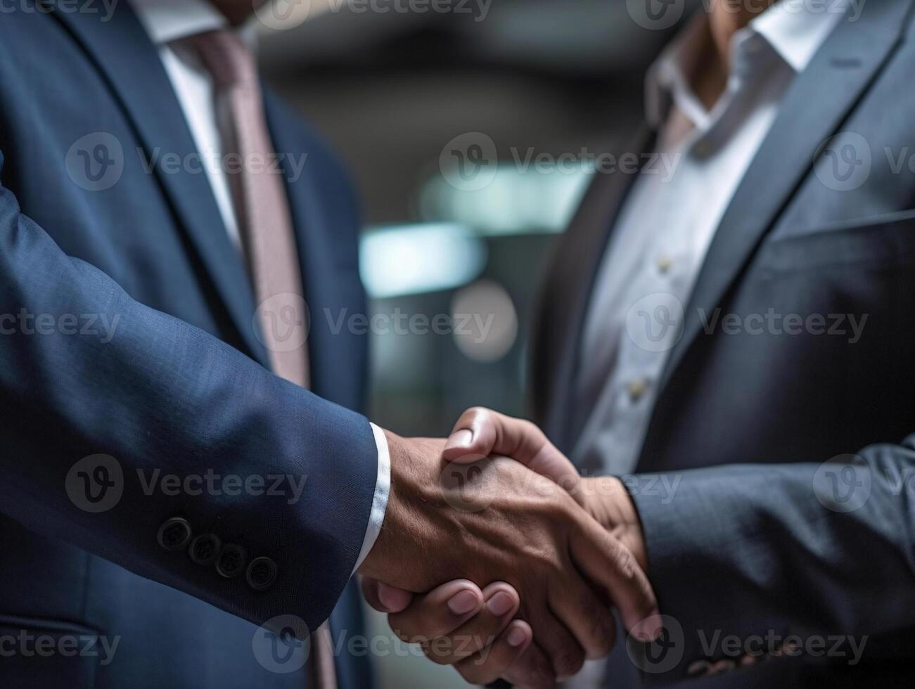The Business World in Motion - A Close-Up of a Successful Partnership - photo