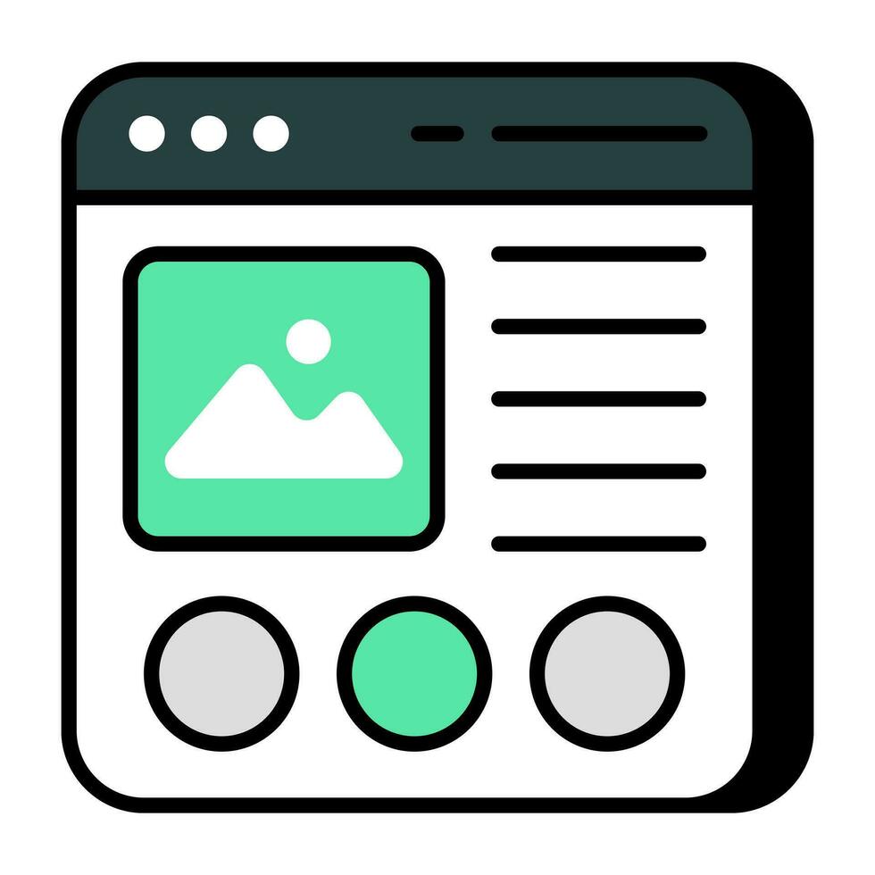 A premium download vector of web design