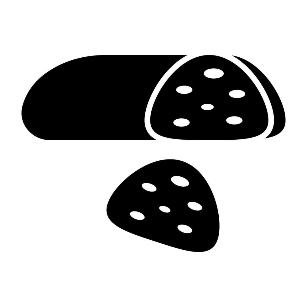 Trendy design icon of loaf bread vector