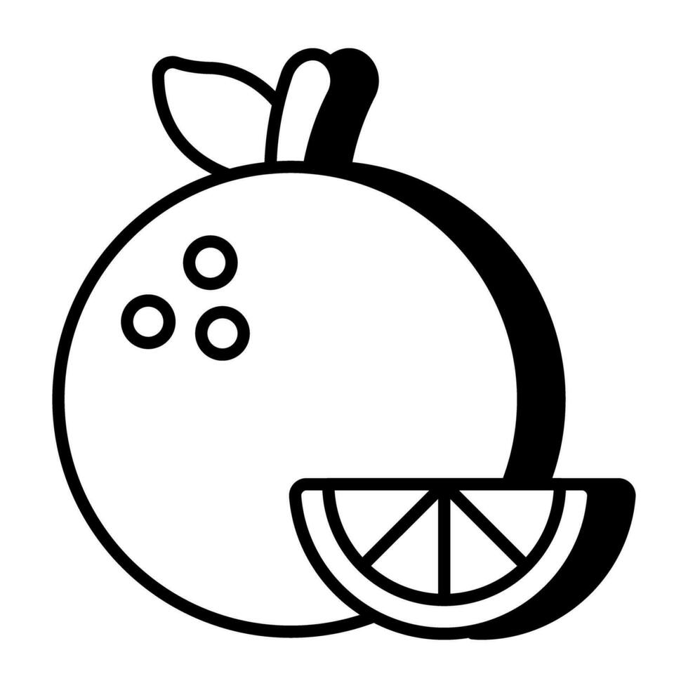 Modern design icon of orange vector